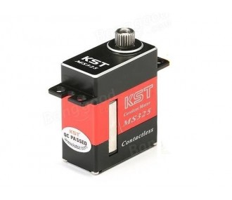 Servos - Mini-Servo KST MS325 HV 12mm (21g, 5.2Kg.cm, 0.07s/60°) - FLASH RC