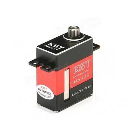 Servos - Servo mini KST MS325 HV 12mm (21g, 5.2Kg.cm, 0.07s/60°) - FLASH RC