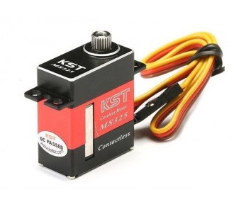 Servos - Mini-Servo KST MS325 HV 12mm (21g, 5.2Kg.cm, 0.07s/60°) - FLASH RC 2