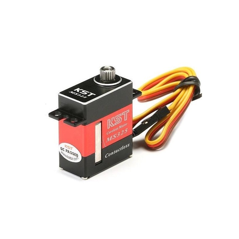 Servos - Servo mini KST MS325 HV 12mm (21g, 5.2Kg.cm, 0.07s/60°) - FLASH RC