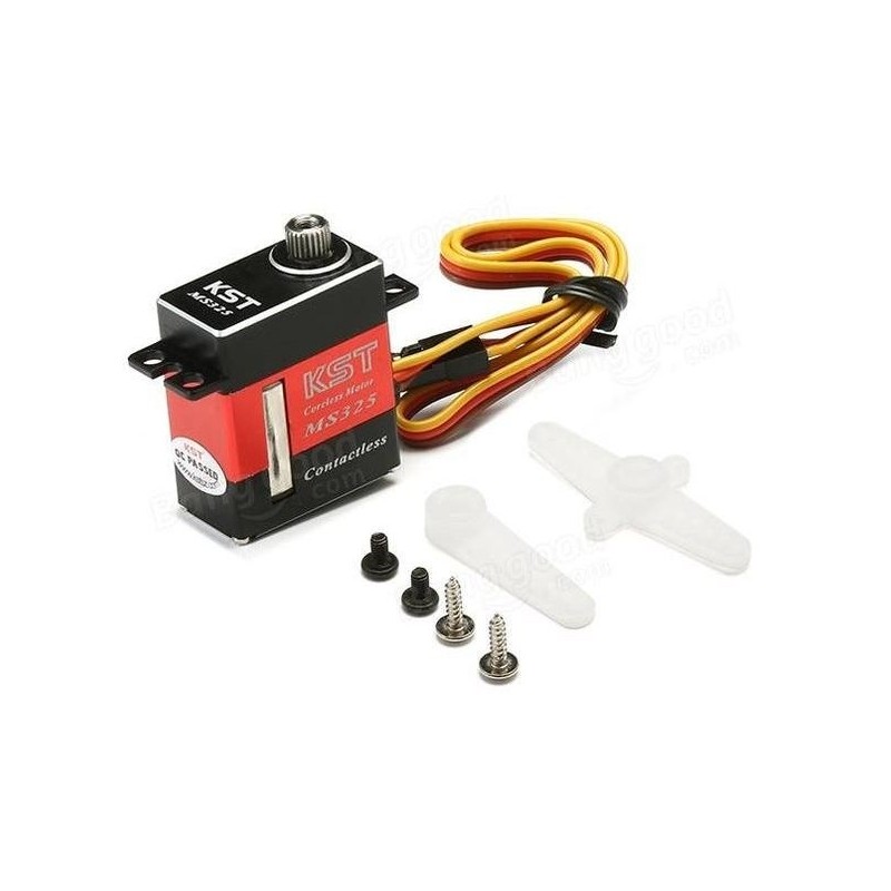 Servi - Servo mini KST MS325 HV 12mm (21g, 5.2Kg.cm, 0.07s/60°) - FLASH RC