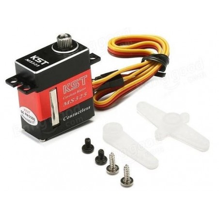 Servi - Servo mini KST MS325 HV 12mm (21g, 5.2Kg.cm, 0.07s/60°) - FLASH RC
