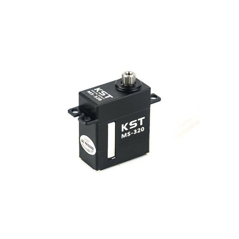 Servos - Servo mini KST MS320 HV 12mm (21g, 6.2kg.cm, 0.075s/60°) - FLASH RC