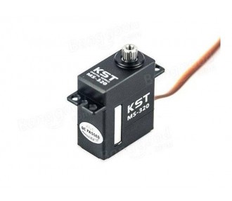 Servos - Servo mini KST MS320 HV 12mm (21g, 6.2kg.cm, 0.075s/60°) - FLASH RC 2