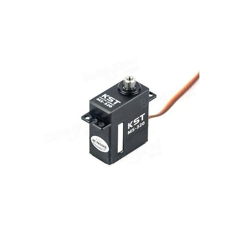 Servi - Servo mini KST MS320 HV 12mm (21g, 6.2kg.cm, 0.075s/60°) - FLASH RC