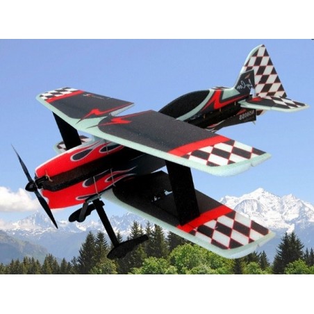 Aereo acrobatico RC - RC Factory Revo P3 nero ca.0.94m - FLASH RC
