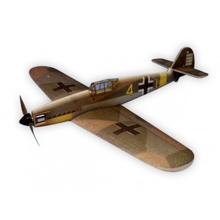 Warbirds RC - Modello di aereo Hacker Messerschmitt BF109F ARF circa 0,84m - FLASH RC