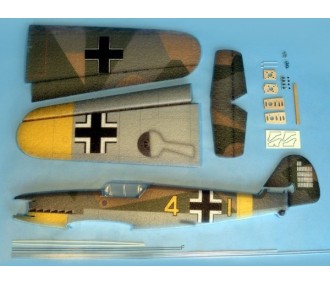 Warbirds RC - Modelo de avión Hacker Messerschmitt BF109F ARF aprox.0.84m - FLASH RC 2
