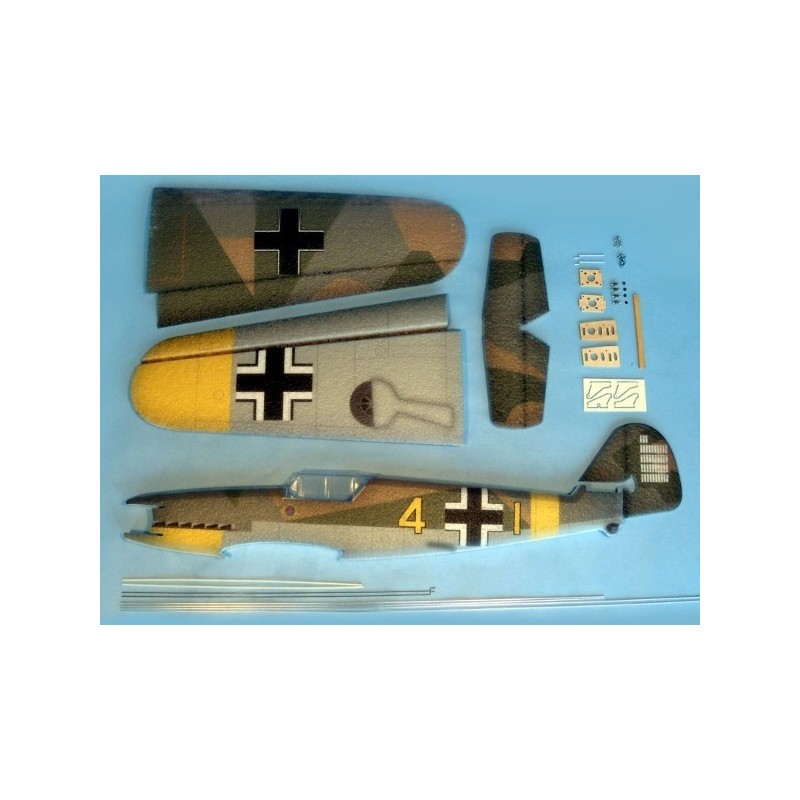 Warbirds RC - Flugzeug Hacker model Messerschmitt BF109F ARF ca.0.84m - FLASH RC