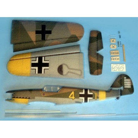 Avion Hacker model Messerschmitt BF109F ARF env.0.84m - FLASH RC