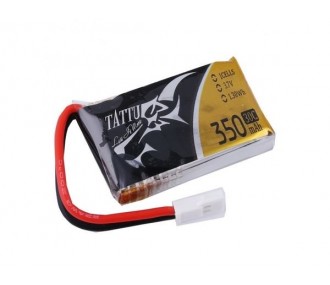 RC aircraft propulsion batteries - Tattu lipo 1S 3,7V 350mAh 30C Molex socket battery - FLASH RC