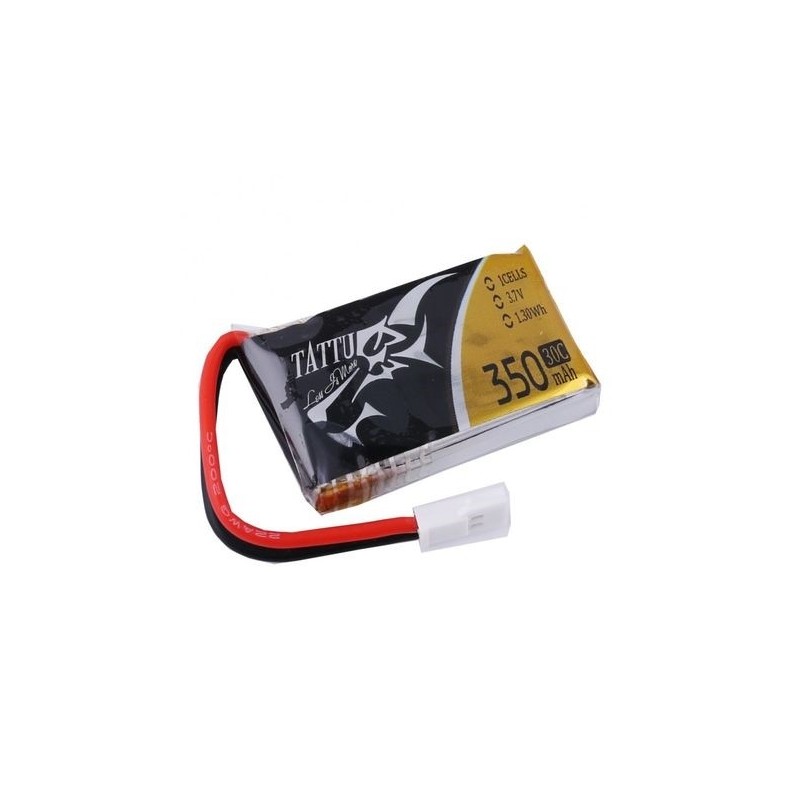 Batterie di propulsione per aerei RC - Batteria Tattu lipo 1S 3,7V 350mAh 30C Molex - FLASH RC