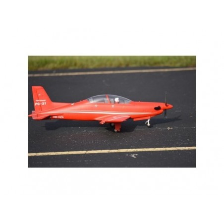 PC21 RC-Flugzeug Modell - FMS PC-21 rot PNP ca.1.10m - RC FLASH