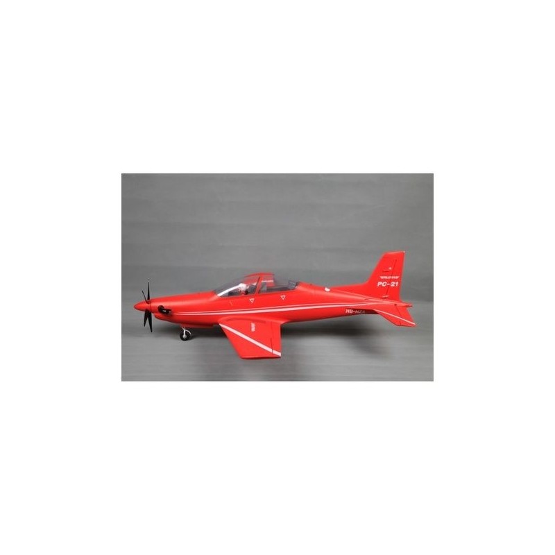 Aeromodello PC21 RC - FMS PC-21 rosso PNP ca.1.10m - FLASH RC