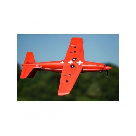 Avion FMS PC-21 rouge PNP env.1.10m - FLASH RC - Le leader des avions modèlisme RC