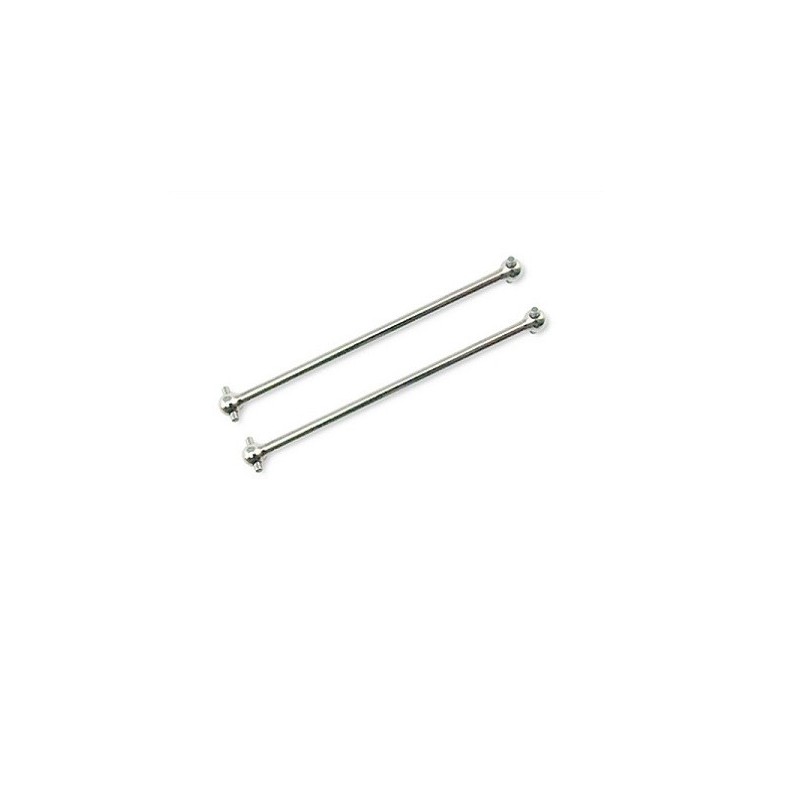 Piezas de repuesto para coches RC - Par de ejes de transmisión delanteros y traseros para M40B / M40DT Carisma 14992 - FLASH RC