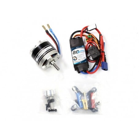 Propulsion Sets - Dualsky Brushless Propulsion Combo for ExtremeFlight 60' - FLASH RC