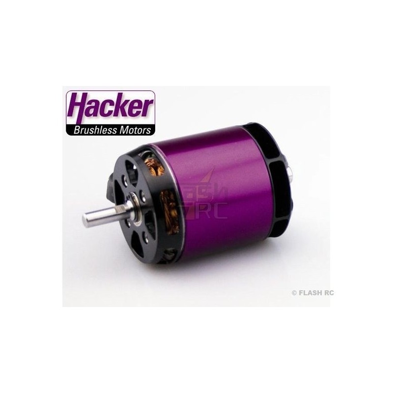 Outrunner - Motor sin escobillas Hacker A50-12L V4 (445g, 355kv, 2000W) - FLASH RC