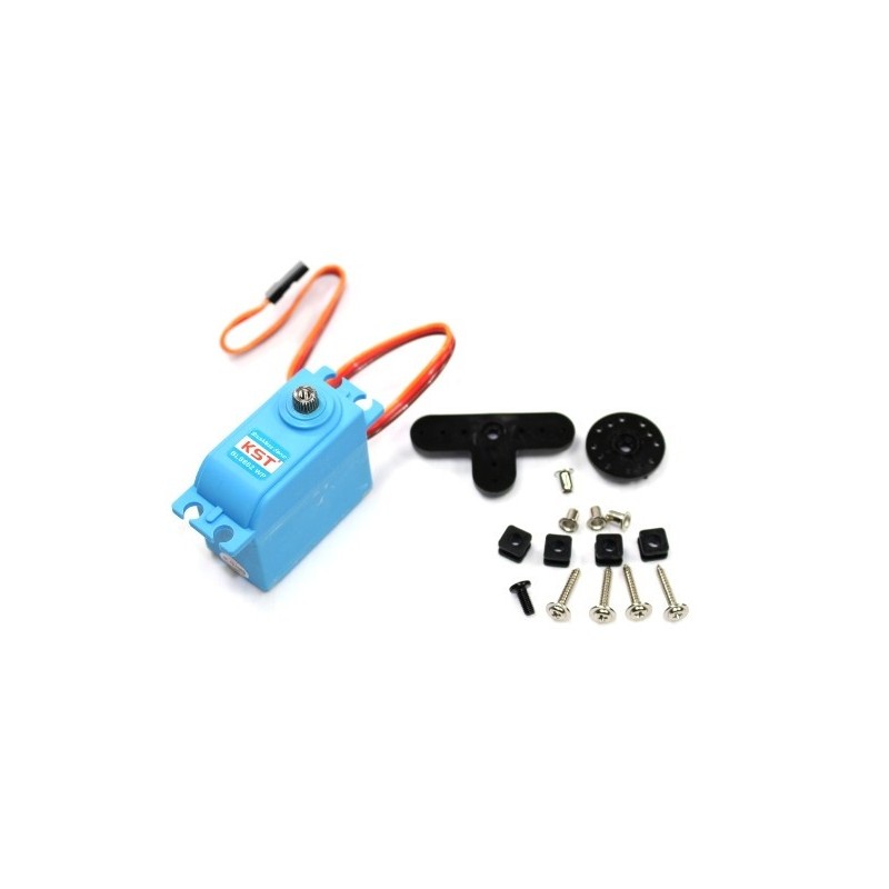 Servos - Standard Servo KST BLS662WP HV brushless wasserdicht (64g, 25kg.cm, 0.11s/60°) - FLASH RC