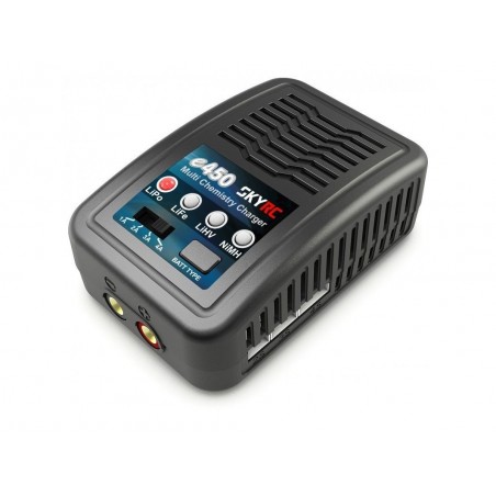 Ladegeräte - Ladegerät e450 2-4S Lipo/LiFe/LiHV + NiMh 30W 220V Sky-Rc - FLASH RC