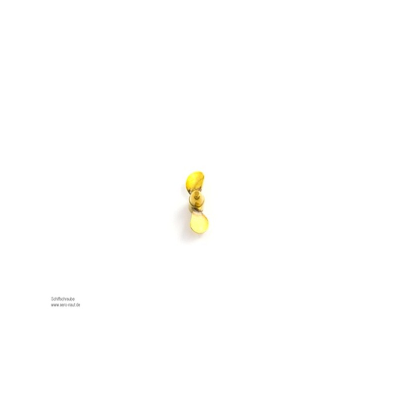 Eliche per barche RC - Elica 2 pale ottone A 35mm M4 sinistra Aeronaut/Raboesch - FLASH RC