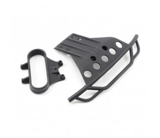Ricambi auto RC - Traxxas Paraurti anteriore nero + supporto paraurti 5835 - FLASH RC