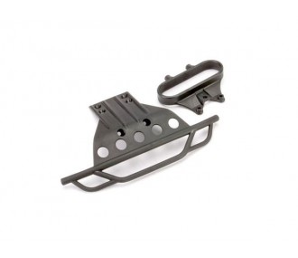 RC Car Parts - Traxxas Black Front Bumper + Bumper Bracket 5835 - FLASH RC 2