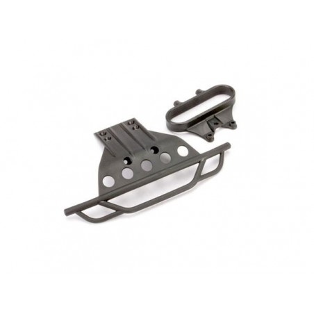 Traxxas Pare-choc avant noir + support de pare-choc 5835 - FLASH RC