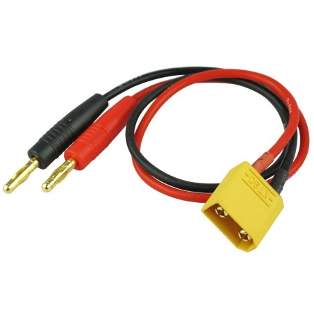 For propulsion batteries - Charge cord XT90 30cm - FLASH RC