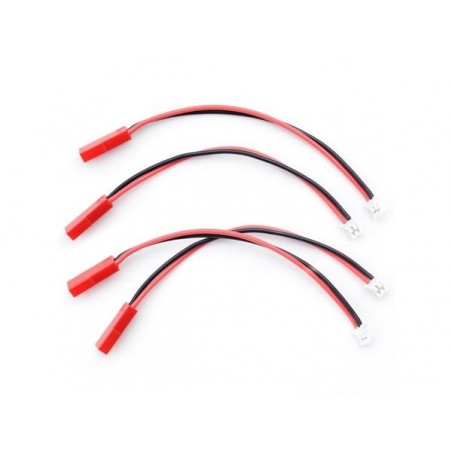 Pour batteries de propulsion - Câble de charge vers JST-bec pour chargeur SkyRC micro Quattro - FLASH RC