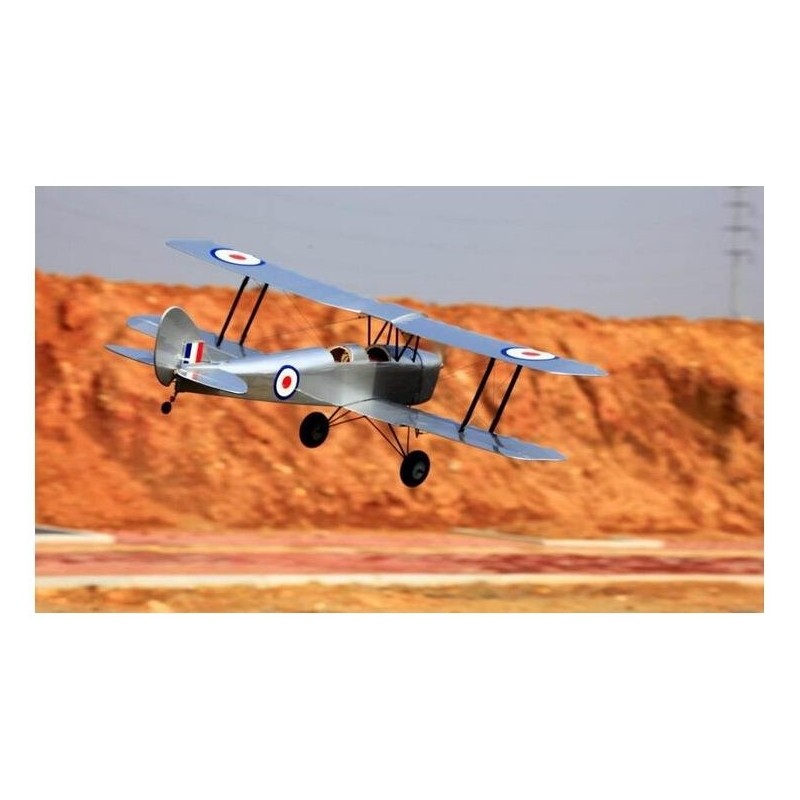 Aeromodello RC - Tiger Moth Kit in legno di circa 1,40 m - FLASH RC