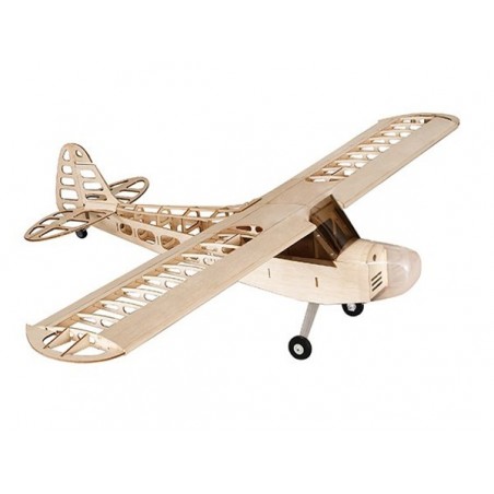 RC-Flugzeugmodelle - Holzbausatz Piper J-3 ca.1.18m - FLASH RC