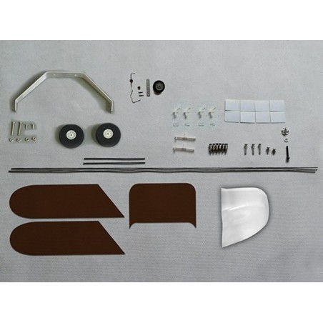 Aeromodello RC - Kit in legno per costruire Piper J-3 circa 1,18m - FLASH RC