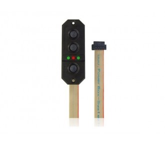 Caja (Powerbox, Emcotec, Jeti, ...) - PowerBox SensorSwitch NG (negro) para iGyro SRS, Champion SRS, Royal SRS - FLASH RC