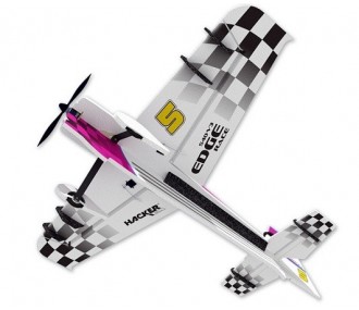 Aerei acrobatici RC - Hacker Aircraft modello Edge 540 V3 rosa ARF circa 1,00m - FLASH RC 2