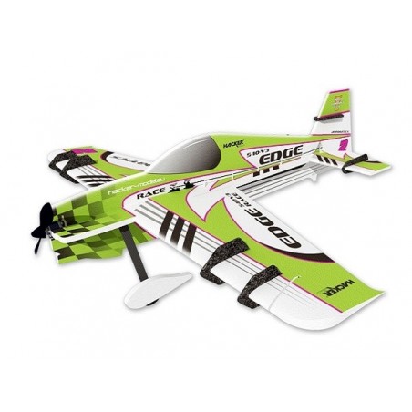 Flugzeuge RC Kunstflug - Flugzeug Hacker model Edge 540 V3 grün ARF ca.1.00m - FLASH RC