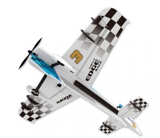 Avion Hacker model Edge 540 V3 bleu ARF env.1.00m - FLASH RC 2