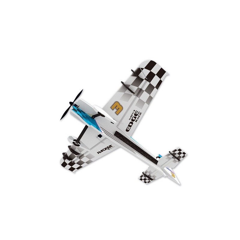RC Aerobatic Aircraft - Hacker Aircraft model Edge 540 V3 blue ARF approx.1.00m - FLASH RC