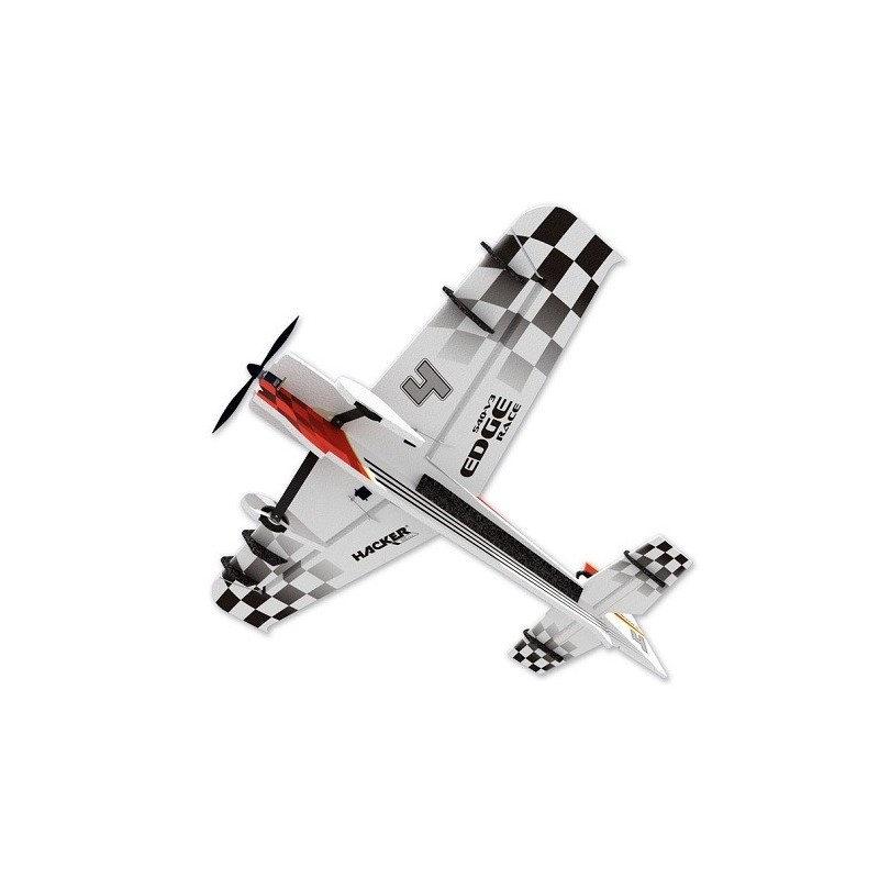 RC Kunstflugzeuge - Flugzeug Hacker model Edge 540 V3 rot ARF ca.1.00m - FLASH RC