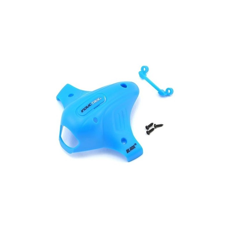 Accessoires FPV Racers (Electronique/Batteries...) - BLH8504BL - Inductrix FPV - Fuselage, bleu - FLASH RC