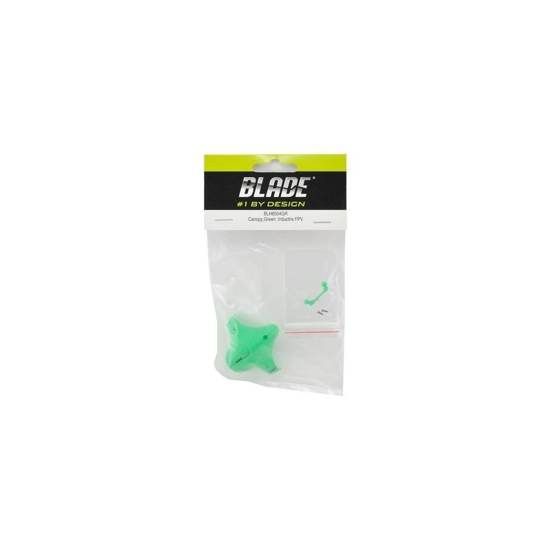 Accesorios FPV Racers (Electrónica/Baterías...) - BLH8504OR - Inductrix FPV - Fuselaje, verde - FLASH RC