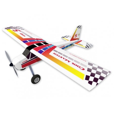 Aviones R/C para principiantes - Avión Hacker modelo Cool Master Yellow KIT montado aprox.1.65m - FLASH RC