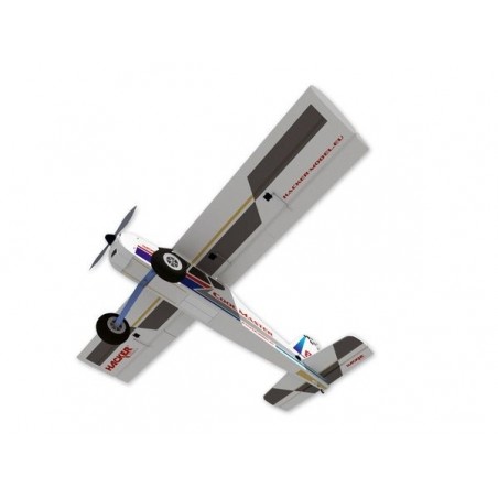 Beginner RC planes - Hacker plane model Cool Master Blue KIT assembled approx.1.65m - FLASH RC