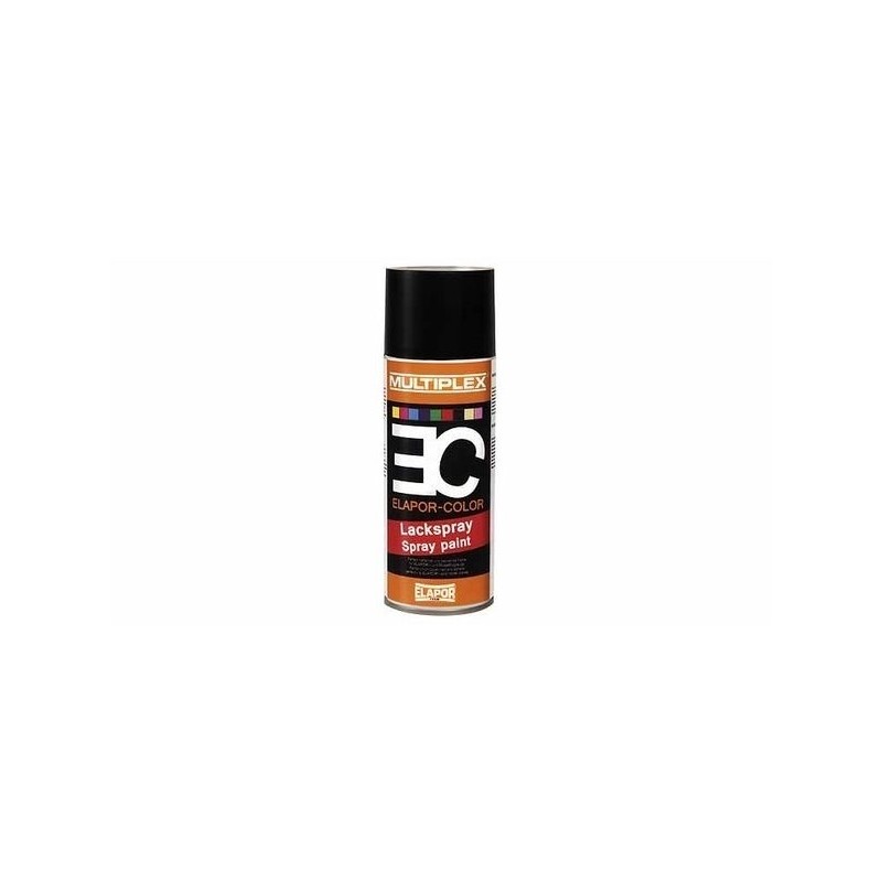 Peinture en bombe Multiplex Elapor Color orange 400ml - FLASH RC