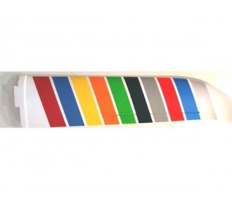 Peinture en bombe Multiplex Elapor Color rouge fluo 400ml - FLASH RC 2