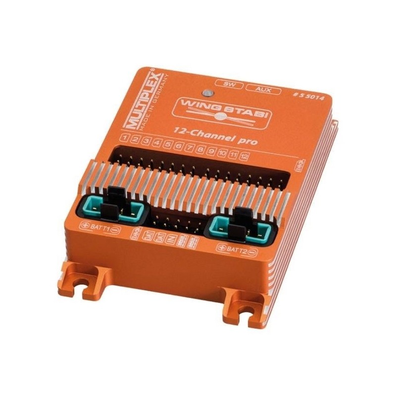 Gyroskope - Wingstabi 12 mit doppelter Stromversorgung. 35 A Multiplex - FLASH RC
