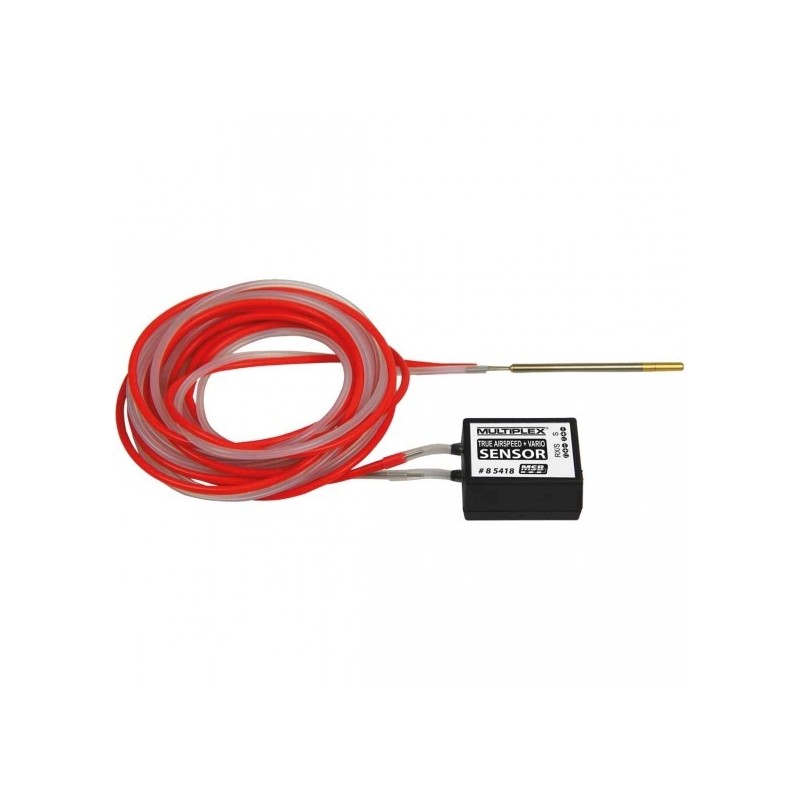 Weitere Module & Telemetrie - Pitot-Sensor (true airspeed) + Vario Multiplex - FLASH RC