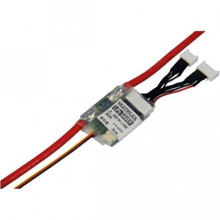 Warnung, Sicherheit, Meldung - Multiplex LiPo SAVER 2...6S - 60A - FLASH RC