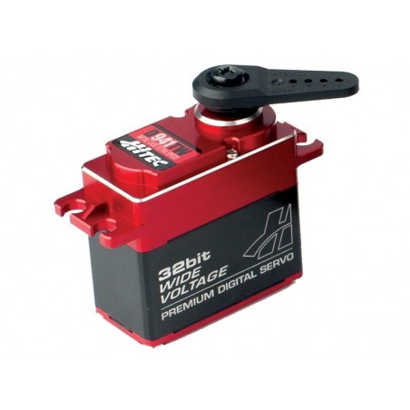 Servos - Hitec D-941TW HV standard digital servo (80g, 16kg.cm, 0.07s/60°) - FLASH RC