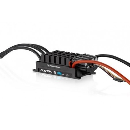 Brushless - Controlador Brushless 6-14S 160A-HV OPTO FLYFUN V5 HOBBYWING - FLASH RC